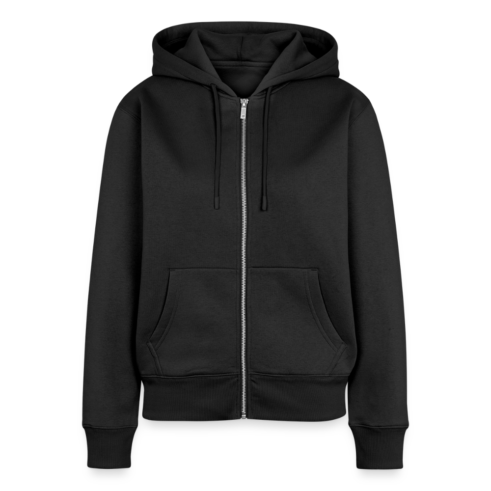 Frauen Premium Kapuzenjacke Made in good old Germany - Schwarz