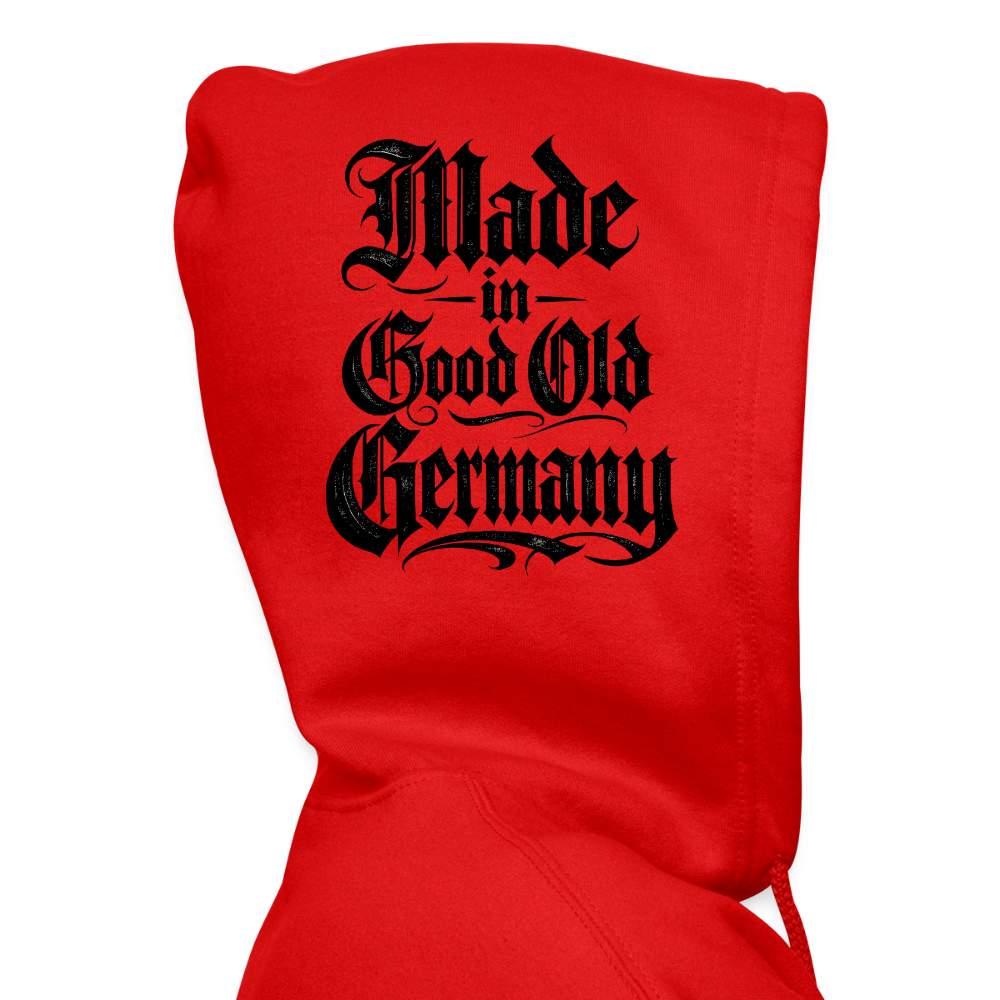 Männer Heavyweight Kapuzenjacke Made in good old Germany - Rot