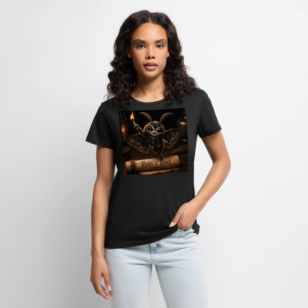 Frauen Premium T-Shirt - Schwarz