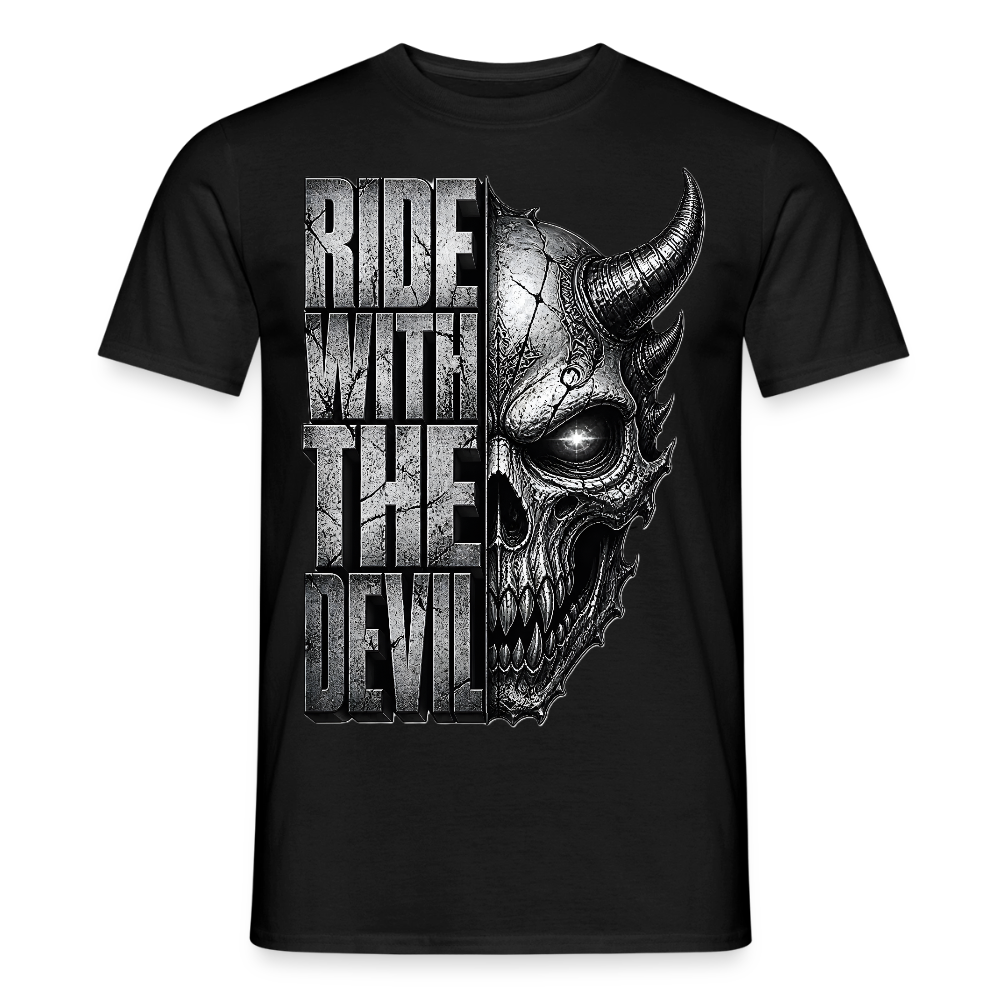 Männer T-Shirt - Schwarz