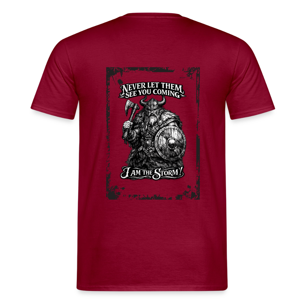Männer T-Shirt - Ziegelrot