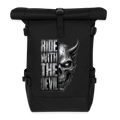 Rolltop Rucksack - Schwarz