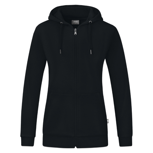 JAKO Frauen Kapuzenjacke Organic - Schwarz