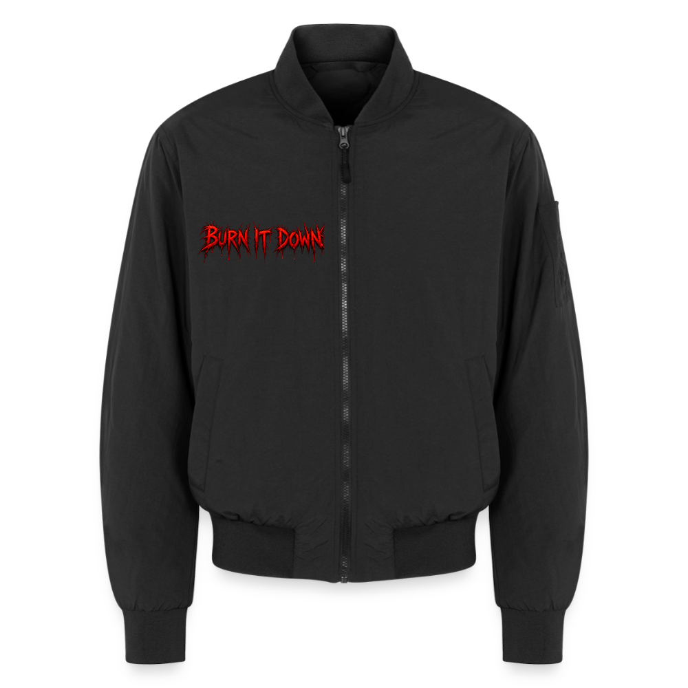 Unisex Bomberjacke - Schwarz