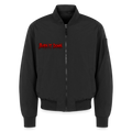 Unisex Bomberjacke - Schwarz