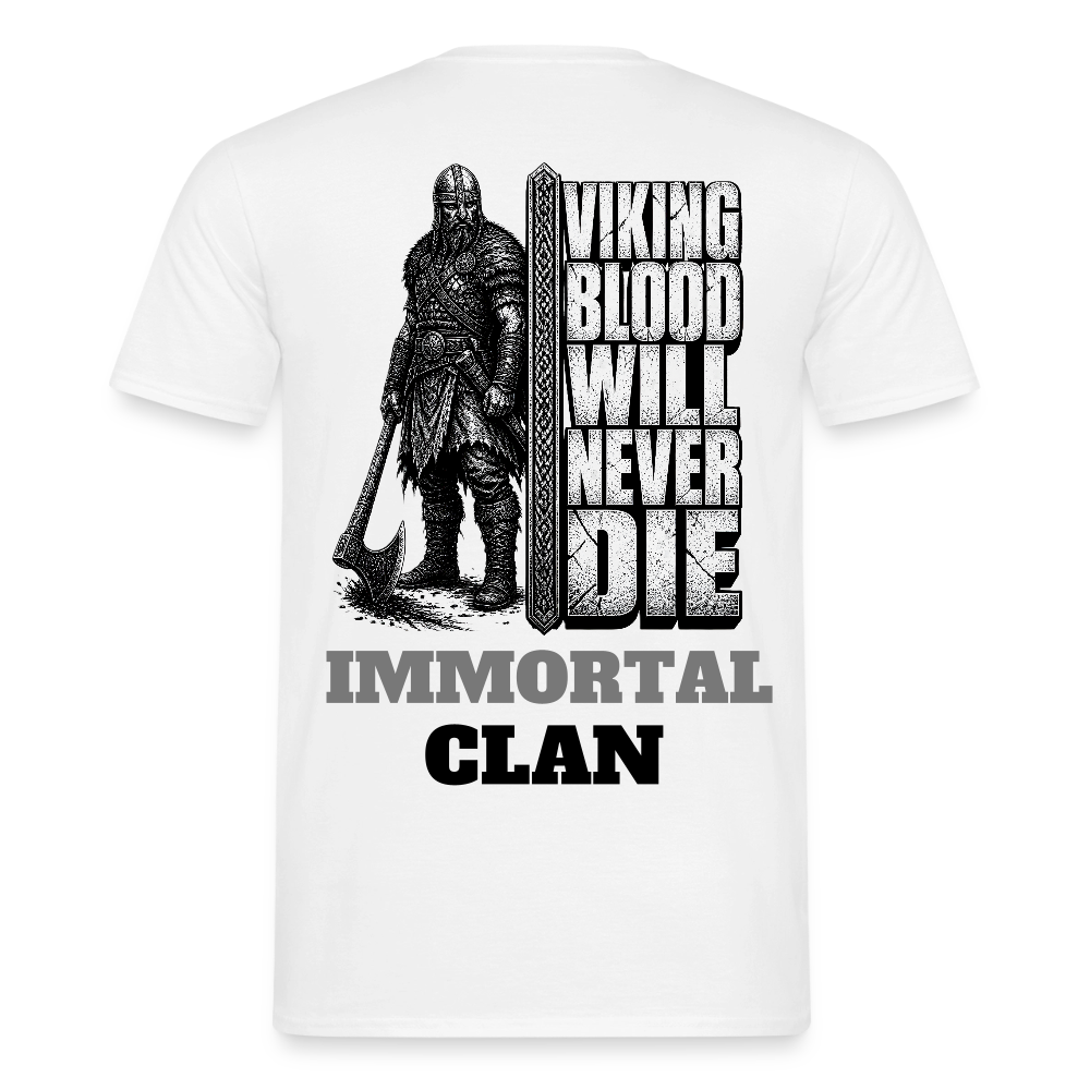 Männer T-Shirt - Weiß