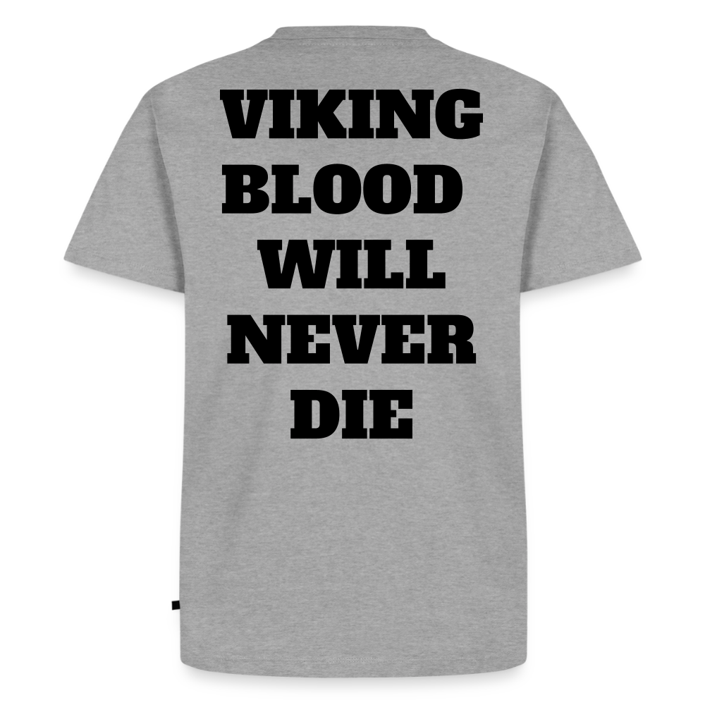 Männer Premium T-Shirt Viking Blood - Grau meliert