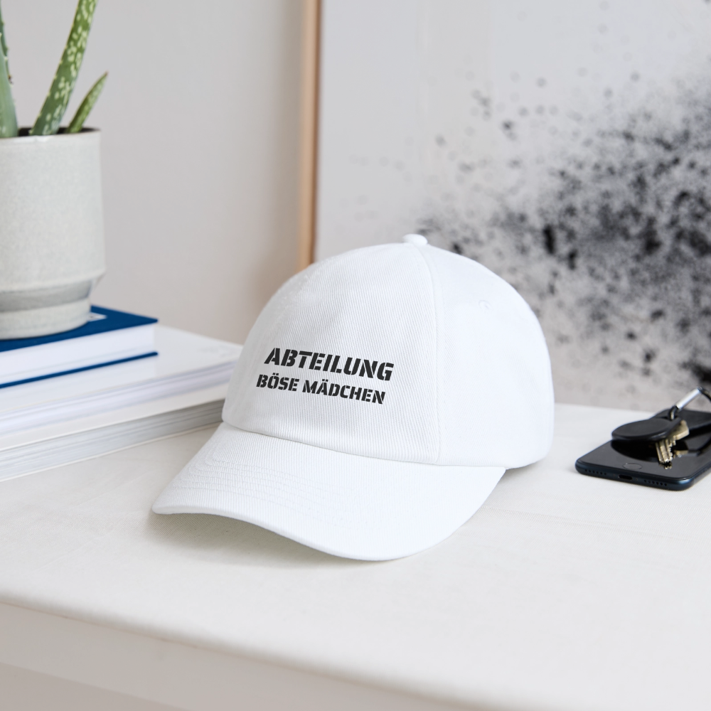 Baseballkappe - Weiß/Weiß