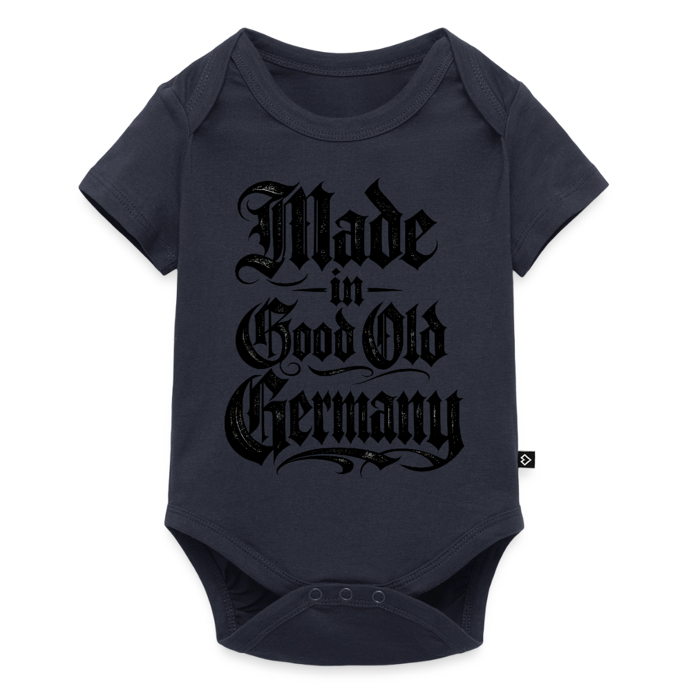 Baby Bio-Kurzarm-Body - Navy