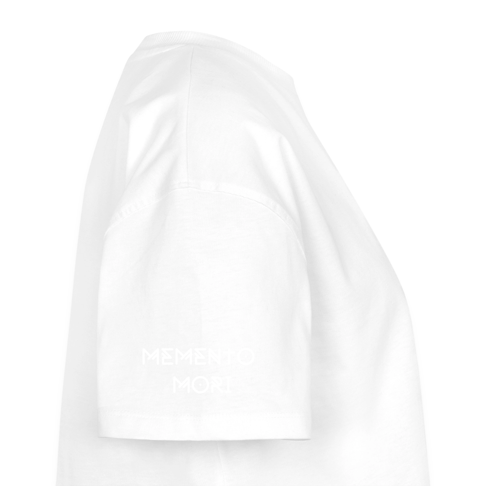 Frauen Premium Oversized Bio Cropped T-Shirt - Weiß