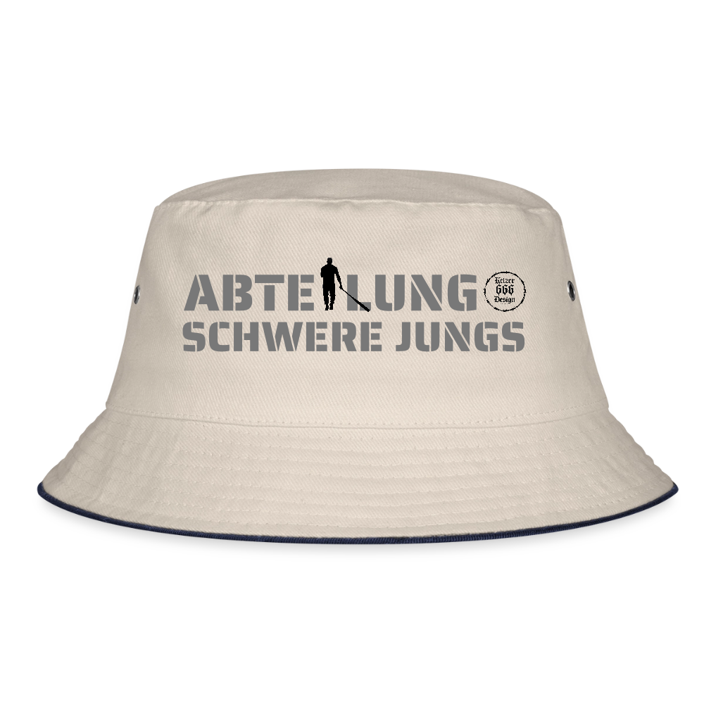 Bucket Hat - Natur/Navy