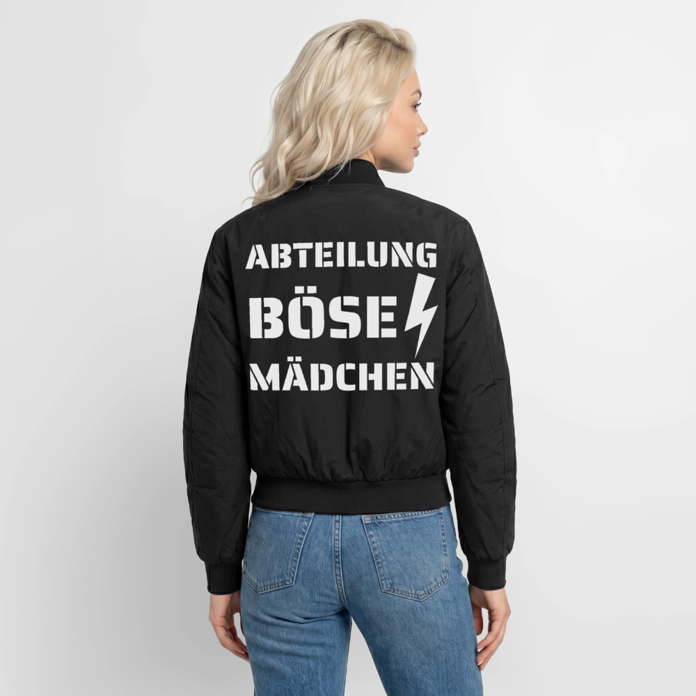 Unisex Bomberjacke - Schwarz