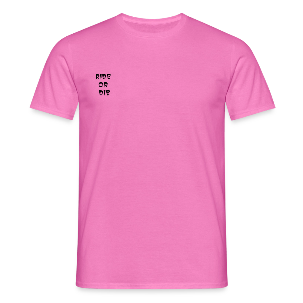 Männer T-Shirt Loyalty Ride or Die - Pink