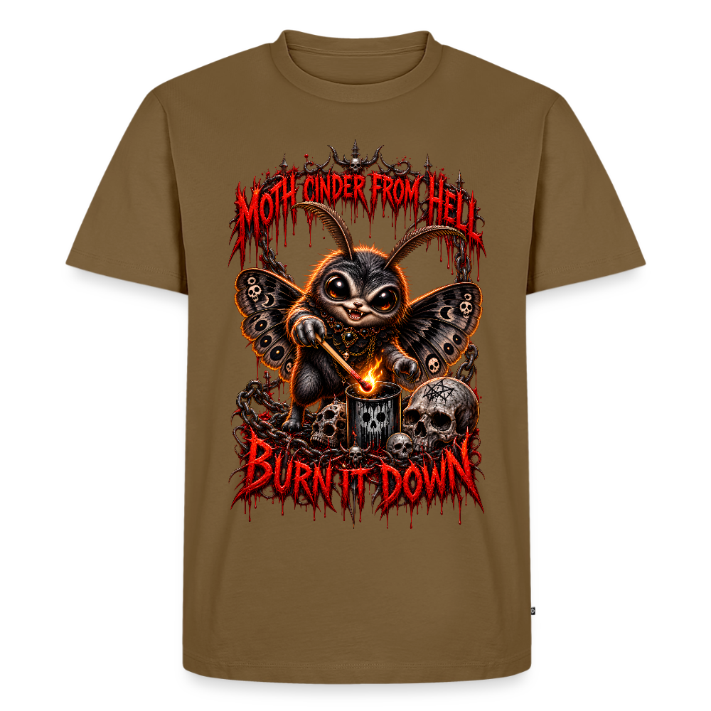 Männer Premium T-Shirt - Nussbraun