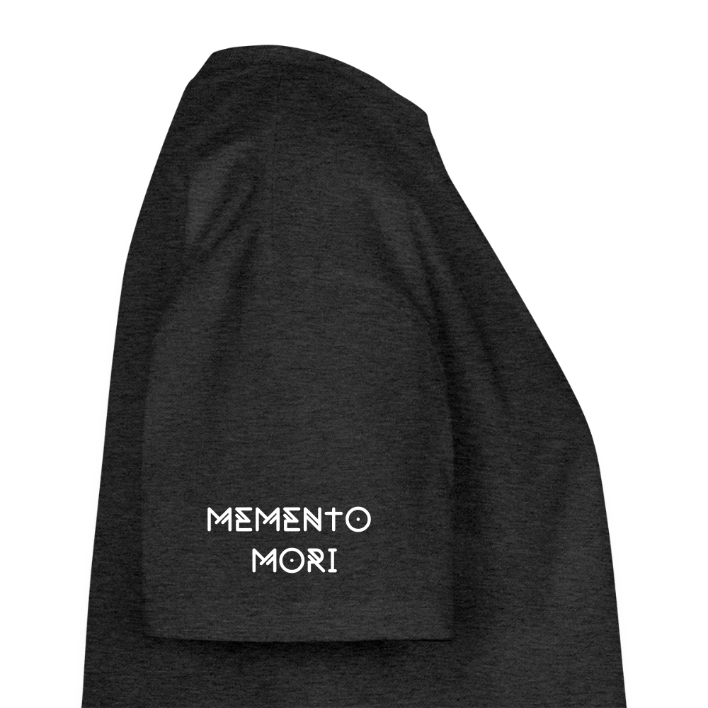 Frauen Premium Oversized Bio Cropped T-Shirt - Anthrazit meliert