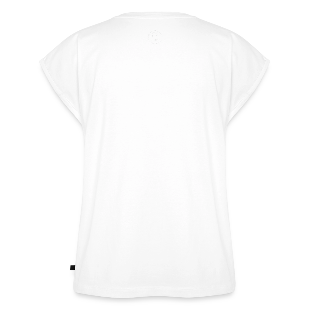 Gothic Frauen Premium T-Shirt Rebellenherz - Moth Cinder - Weiß