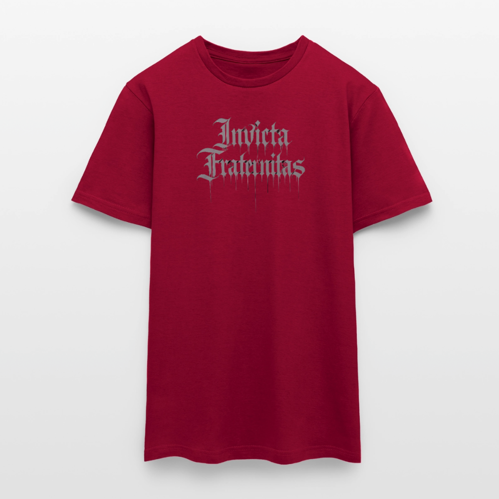 Männer T-Shirt Invicta Fraternitas - Ziegelrot
