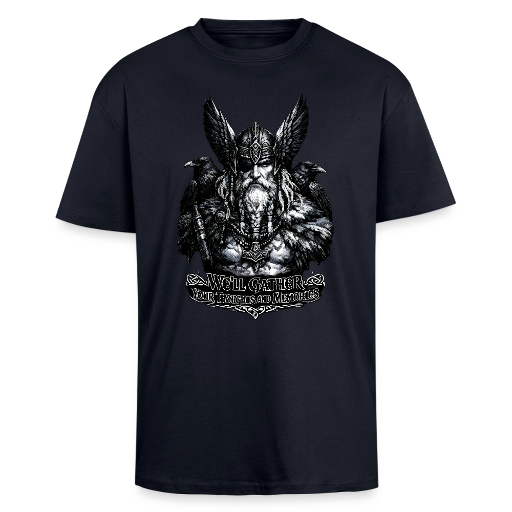 Heavy Oversize T-Shirt Odin - French Navy