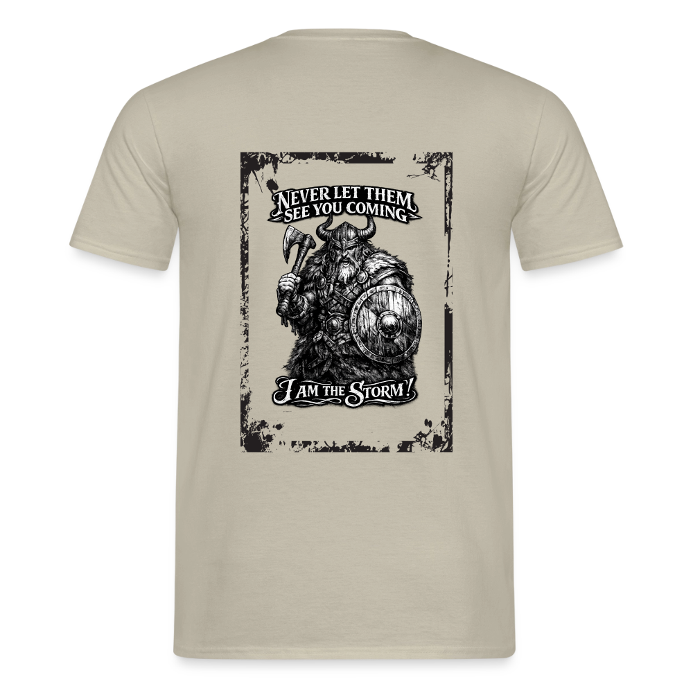 Männer T-Shirt - Sandbeige