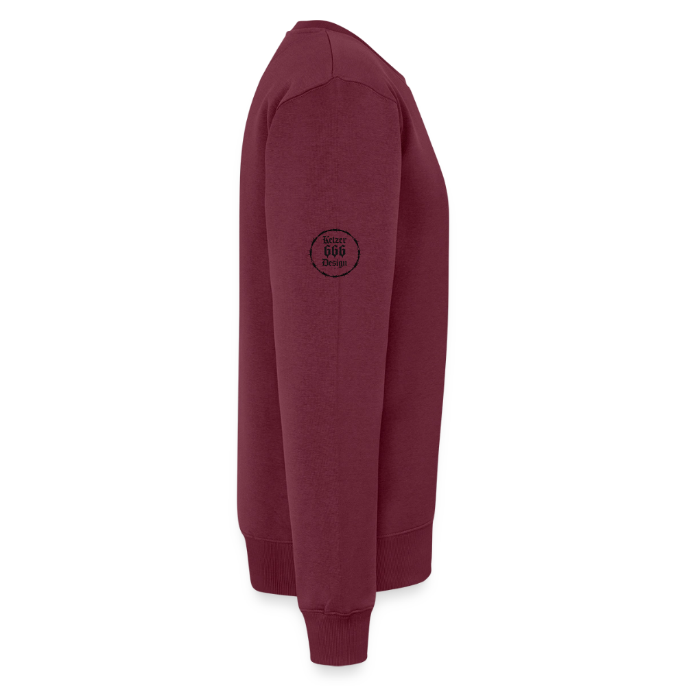 Männer Premium Pullover Only god can judge me - Burgunderrot