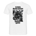 Männer T-Shirt Lieber stehend sterben - Weiß