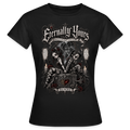 Gothic Damen T-Shirt "Eternally Yours" in Schwarz – Bikerwear von Ketzer 666 Design