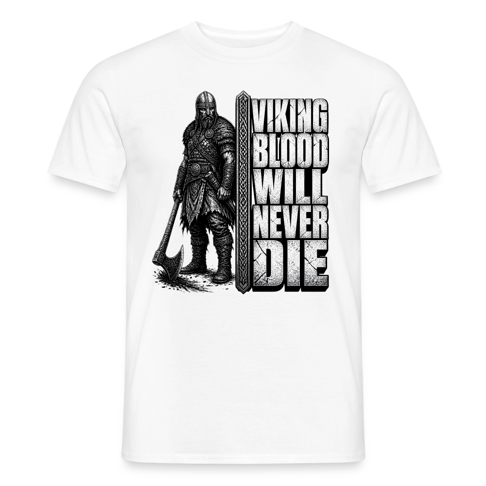 Männer T-Shirt - Weiß