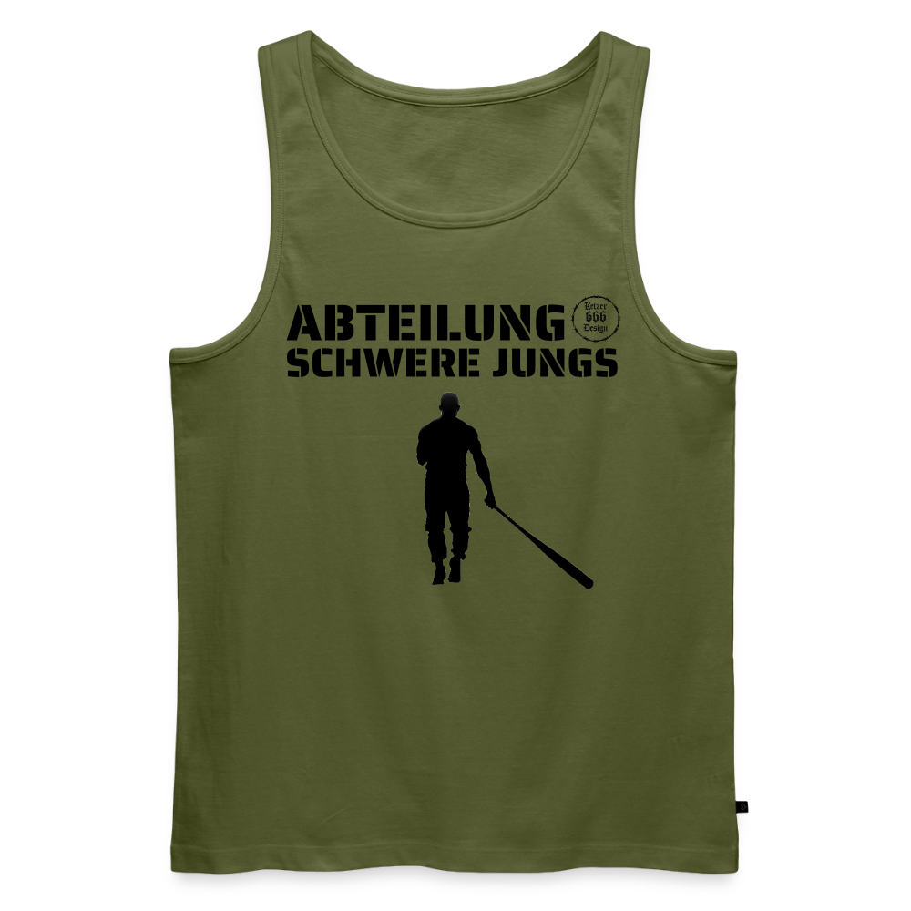 Männer Premium Tank Top - Khaki