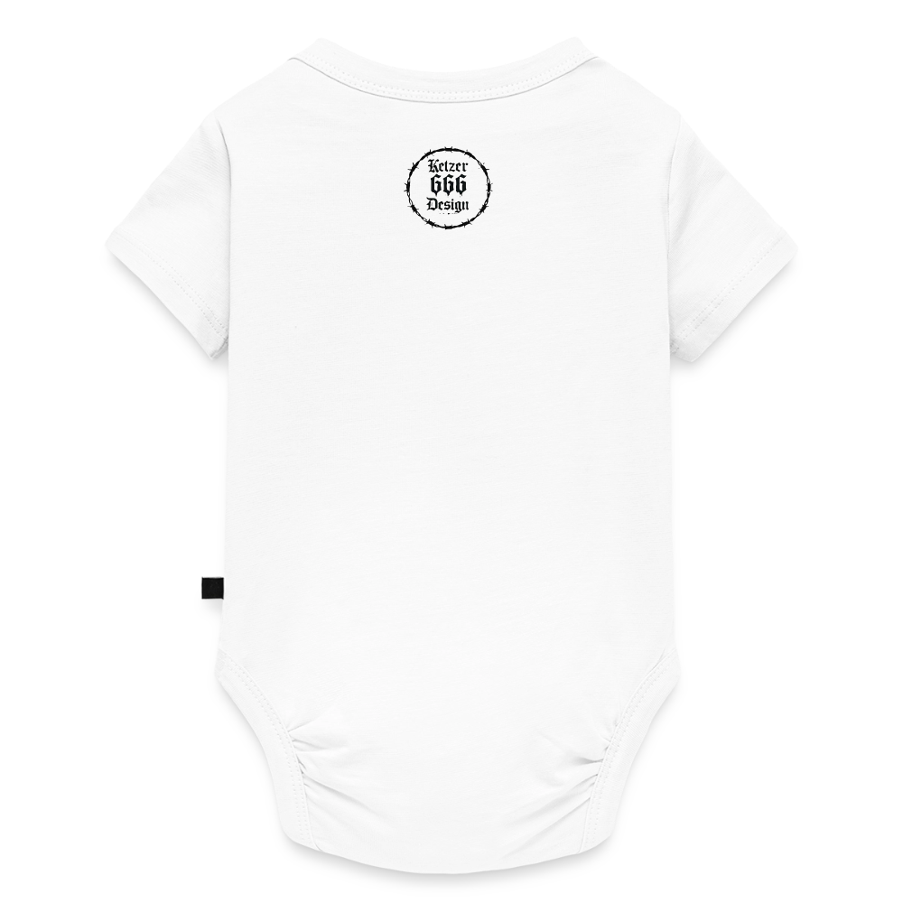 Baby Bio-Kurzarm-Body - Weiß