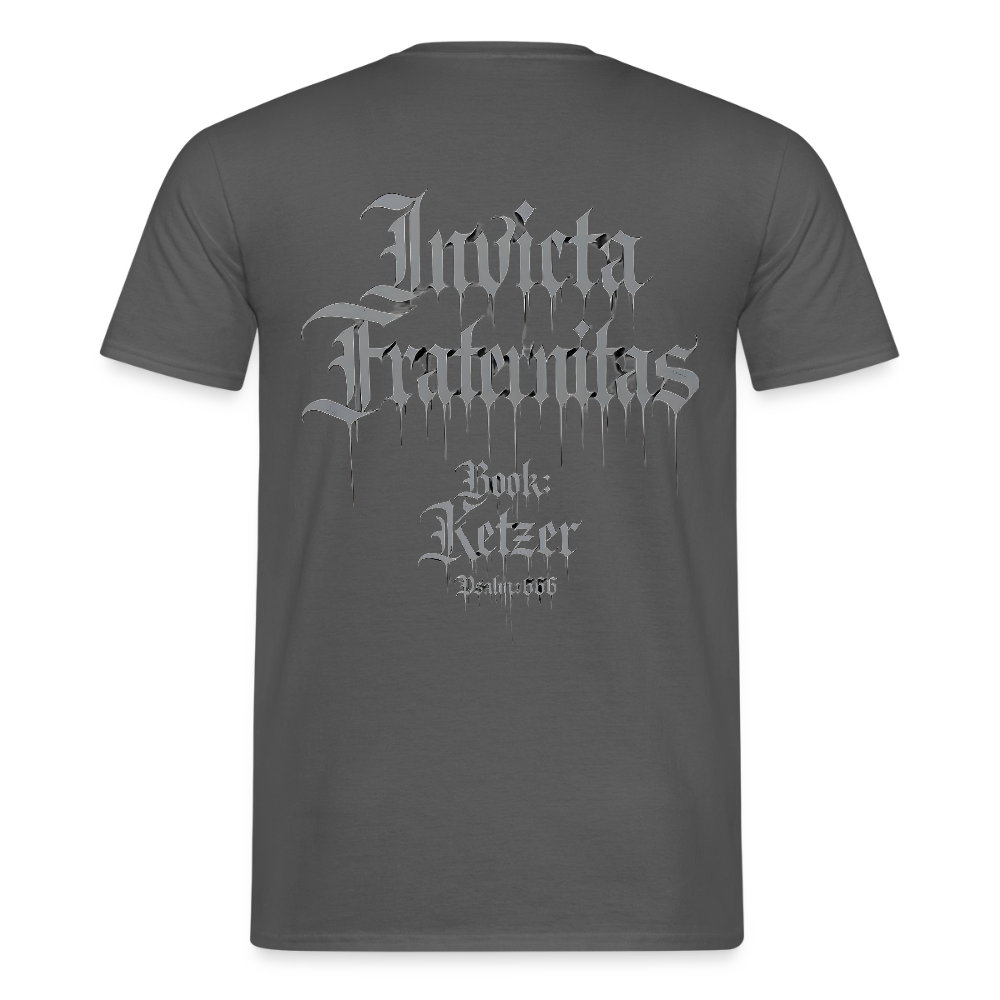 Männer T-Shirt Invicta Fraternitas - Anthrazit