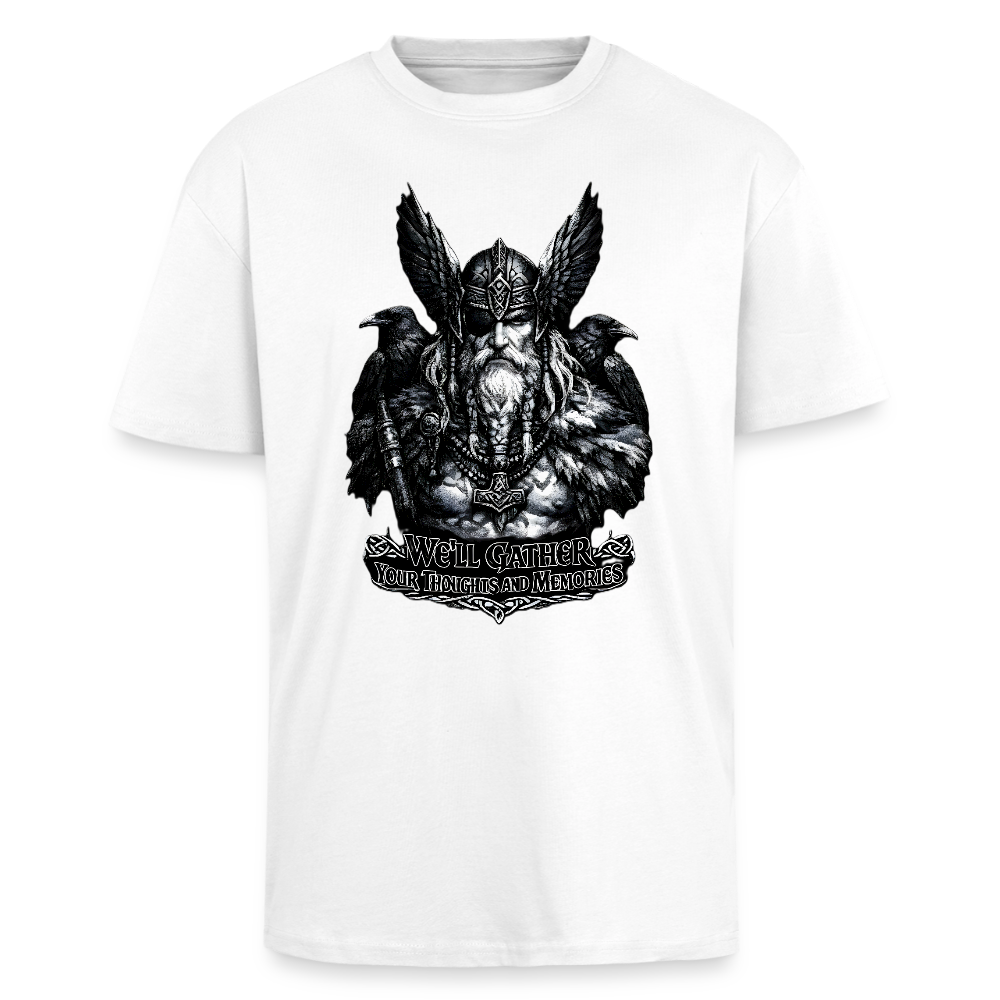 Heavy Oversize T-Shirt Odin - Weiß
