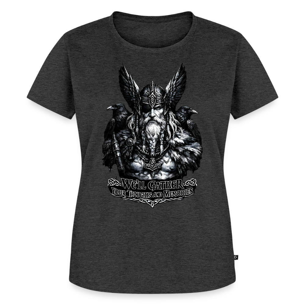 Frauen Premium T-Shirt Odin - Anthrazit meliert