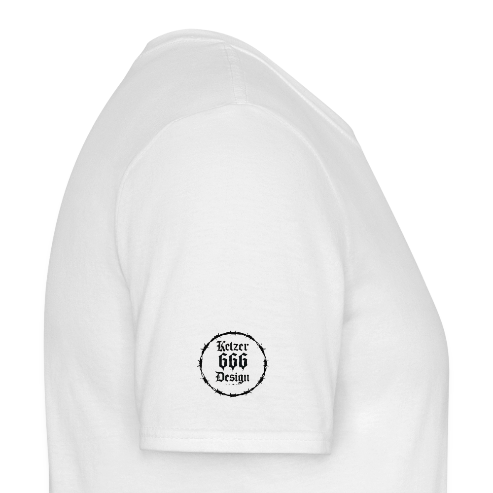 Männer T-Shirt Invicta Fraternitas Front Logo - Weiß
