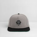 Snapback Cap - Graphit/Schwarz