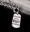 Loyalität – Edelstahl Kettenanhänger