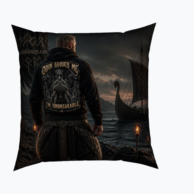 Velvet Kissen - Odin guides me | All-Over Print