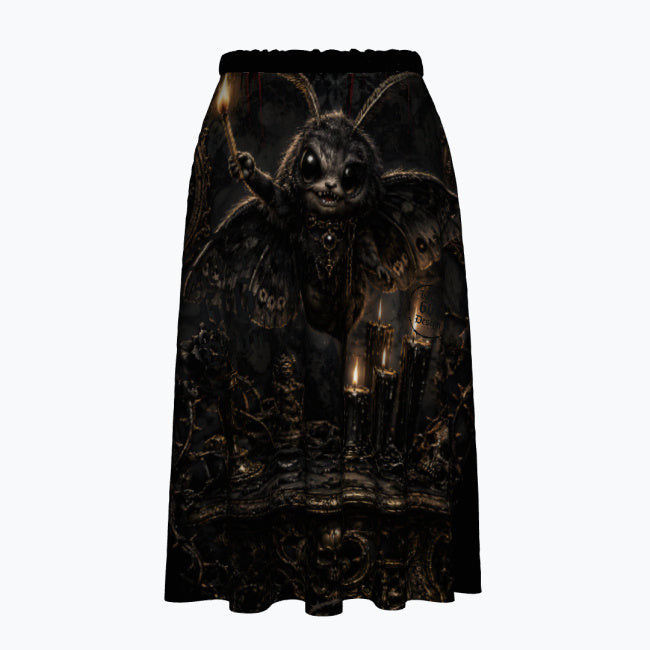 Allover Print Rock Gothik Style - Moth Cinder