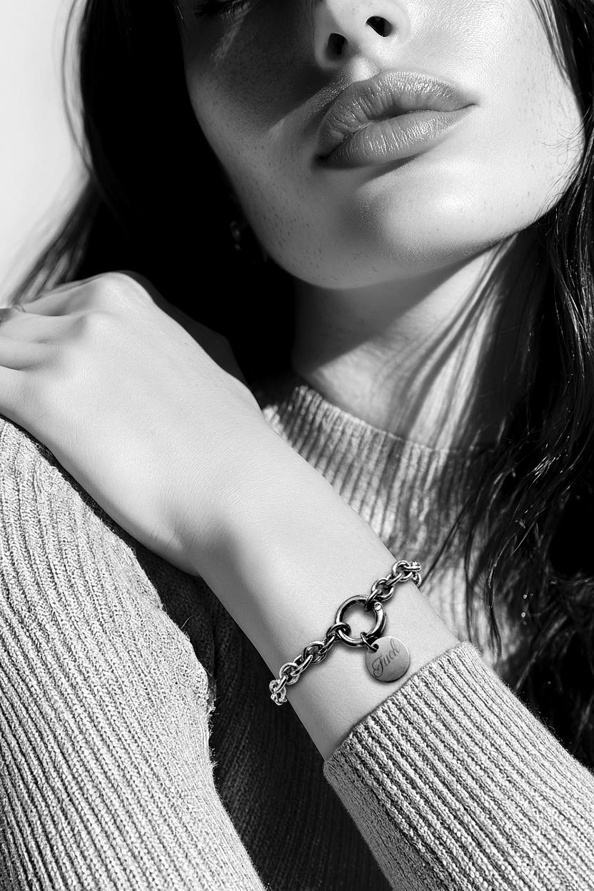 Statement Armband FUCK aus hochwertigem Edelstahl