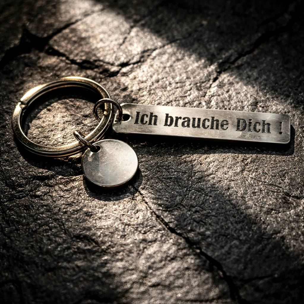 Schlüsselanhänger Fahr bitte vorsichtig